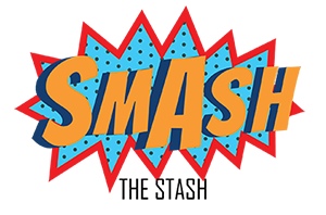 "Smash the Stash" Comic Book style